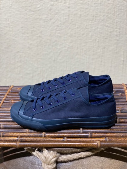 스튜디오 니콜슨 문스타 STUDIO NICHOLSON x Moonstar - Vulcanised sole Canvas shoes - Dark Navy