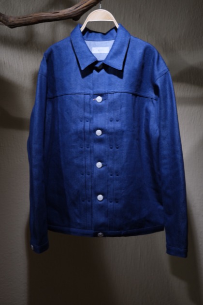 키지 Kiji OUDO Denim Jacket - Light Blue