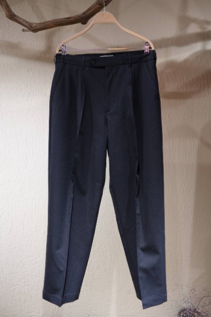 엠에프펜 Mfpen - SCENE Trousers - Dark Grey Wool