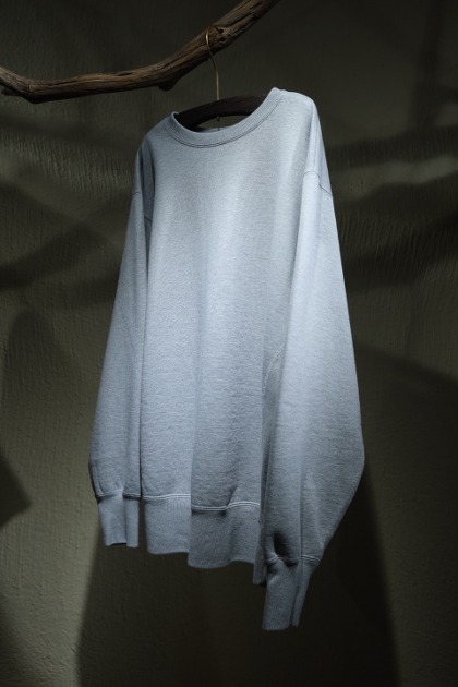 Ciota 시오타 - Subin Cotton Fleece Fleece Crew neck Sweatshirt - Top Grey