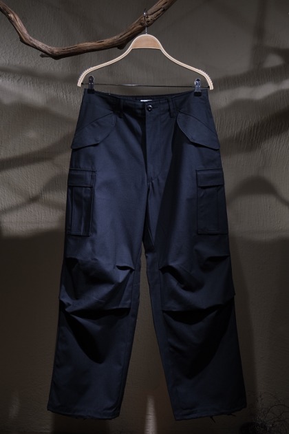 Ciota 시오타 - Subin Cotton Nylon M-65 Field Cargo Pants -  Black