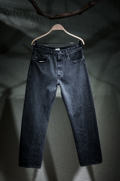 Ciota 시오타 - Suvin Cotton Tapered 5 Pocket Pants -  Medium Black