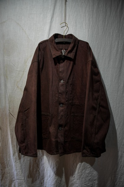 Yoko Sakamoto 요코 사카모토 Denim Coverall Vintage Denim Garment Dye - Kakishibu