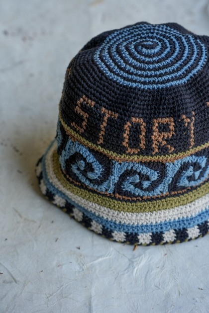 스토리 엠에프지 Story MFG Brew Hat - Black Spiral