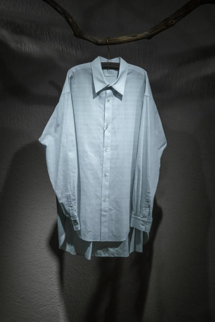 우루 도쿄 URU Tokyo - Regular Collar L/S Shirts Type 2 - L.Sax