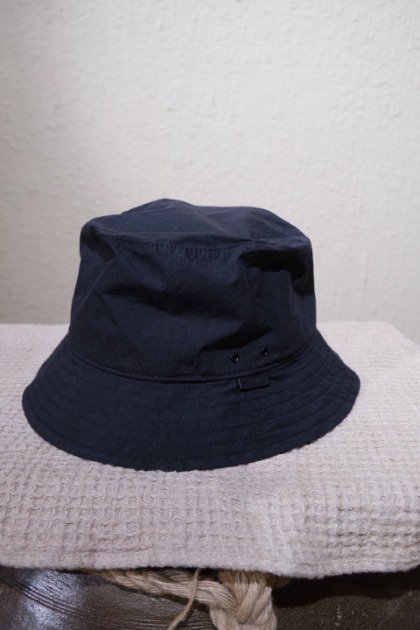 스노우피크 재팬 Snow Peak JP - Indigo C/N Bucket Hat  -  Black