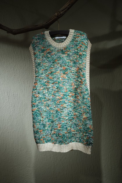 Digawel 디가웰 Knit Vest  -  Green