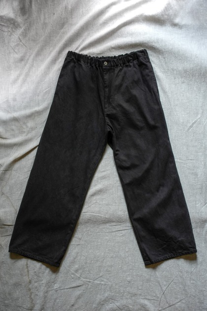 Yoko Sakamoto 요코 사카모토 Denim Pants Vintage Denim - Sumi Ink