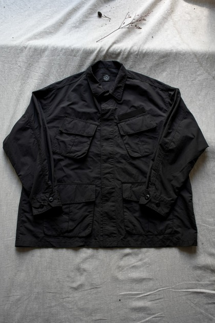 포터 클래식 Porter Classic - Weather Military Jacket - Black